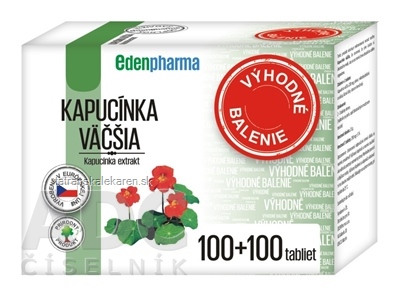 EDENPharma KAPUCÍNKA väčšia Vianoce 2021 tbl 2x100 (200 ks)