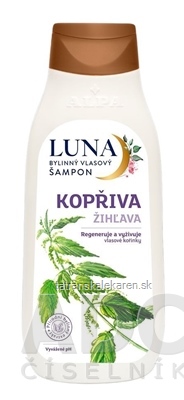 LUNA ŽIHĽAVA VLASOVÝ ŠAMPÓN bylinný 1x430 ml