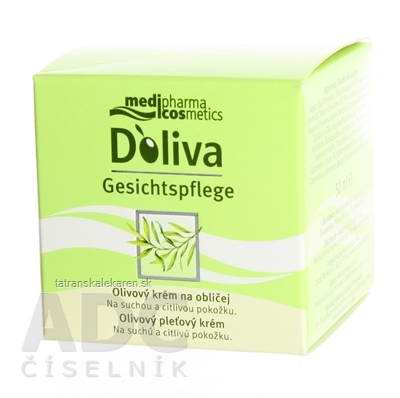 DOLIVA OLIVOVÝ PLEŤOVÝ KRÉM 1x50 ml