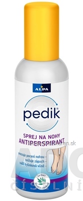 PEDIK ANTIPERSPIRANT SPREJ NA NOHY 1x150 ml