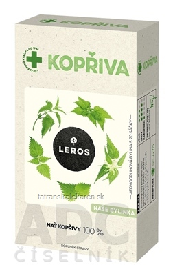 LEROS ŽIHĽAVA bylinný čaj, nálevové vrecúška (inov.2021) 20x1 g (20 g)