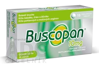 Buscopan tbl obd 10 mg (blis.) 1x10 ks