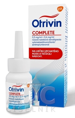 Otrivin Complete aer nao (fľaša HDPE s dávkovačom) 1x10 ml