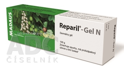 Reparil - Gel N gel der (tuba Al) 1x100 g