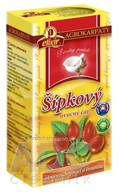 AGROKARPATY ŠÍPKOVÝ ČAJ ovocný čaj 20x3 g (60 g)