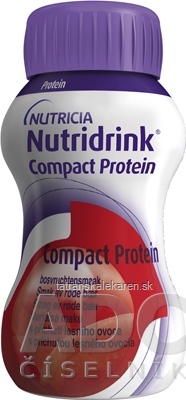 NUTRIDRINK COMPACT PROTEIN s príchuťou lesného ovocia (inov.2021) 24x125 ml