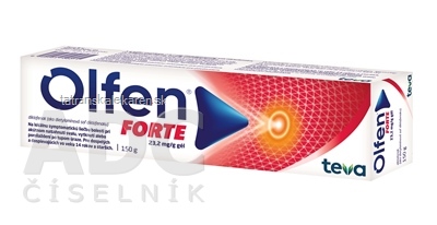 Olfen FORTE 23,2 mg/g gél gel (tuba Al) 1x150 g