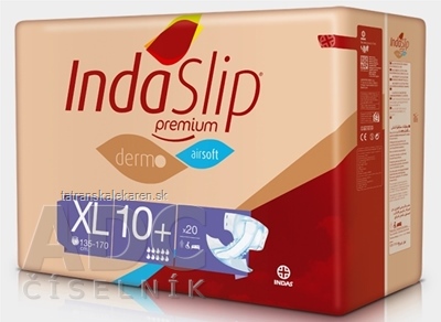 IndaSlip Premium XL 10 Plus plienkové nohavičky, dermo, airsoft, obvod 130-170cm, 1x20 ks