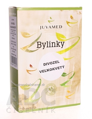 JUVAMED DIVOZEL VEĽKOKVETÝ - KVET bylinný čaj sypaný 1x20 g