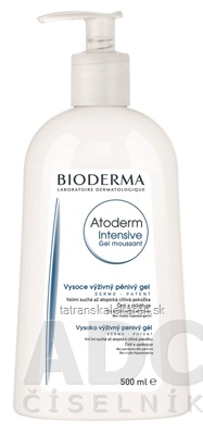 BIODERMA Atoderm Intensive Gel moussant 1x500 ml
