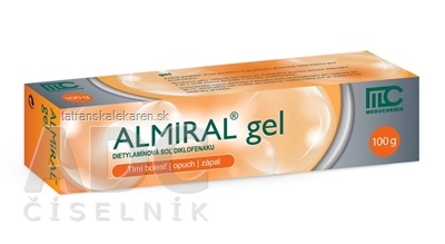 ALMIRAL gel gel (tuba Al) 1x100 g