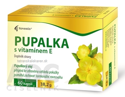 Noventis PUPALKA S VITAMÍNOM E cps 4x15 ks (60 ks)