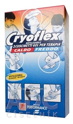 CRYOFLEX studený/teplý obklad gélový (27x12cm) 1x2 ks