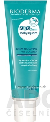 BIODERMA ABCDerm Babysquam krém na šupiny vo vlasoch 1x40 ml