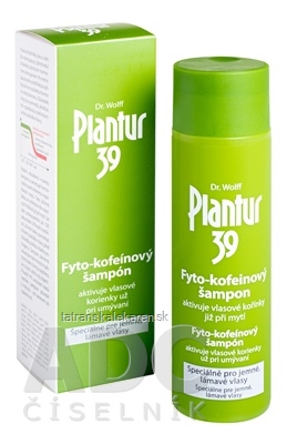 Plantur 39 Fyto-kofeinový šampón pre jemné vlasy 1x250 ml