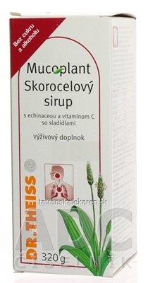 Mucoplant Skorocelový sirup s echinaceou a vit. C (320 g) 1x250 ml
