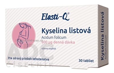 Elasti-Q KYSELINA LISTOVÁ 800 μg tbl 1x30 ks