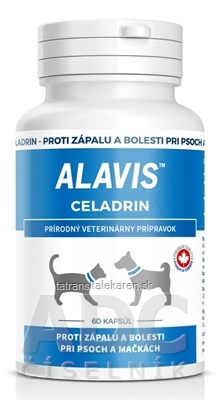 ALAVIS CELADRIN cps pre psy a mačky 1x60 ks