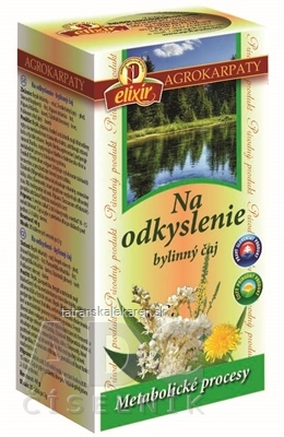 AGROKARPATY Na odkyslenie bylinný čaj, prírodný produkt 20x2 g (40 g)