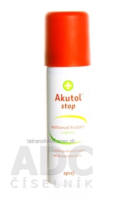 Akutol Stop spray ochranný obväz, sprej s hnacím plynom, 1x60 ml