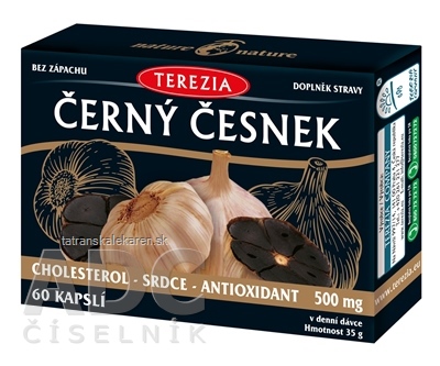 TEREZIA ČIERNY CESNAK cps 1x60 ks