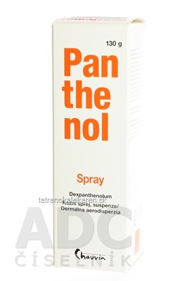 PANTHENOL spray aer der (nádoba tlak.) 1x130 g