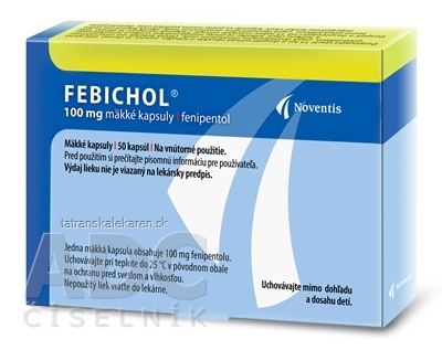 FEBICHOL cps mol 100 mg (blis.PVC/Al) 1x50 ks