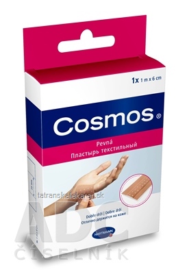 COSMOS Pevná náplasť na rany, ekonomické varianty (1m x 6cm) 1x1 ks