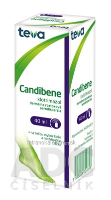 CANDIBENE aer der (fľ.skl.hnedá) 1x40 ml