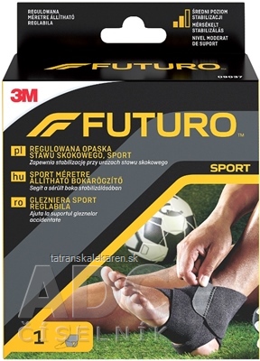 3M FUTURO SPORT bandáž na členok univerzálna veľkosť (9037), 1x1 ks