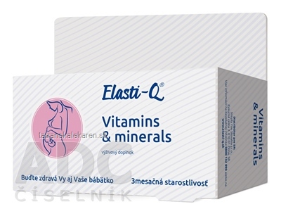 Elasti-Q VITAMINS & MINERALS tbl 1x90 ks