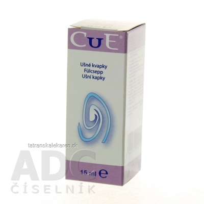 CUE ušné kvapky int oto 1x15 ml