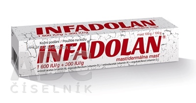 INFADOLAN ung der (tuba laminátová) 1x100 g