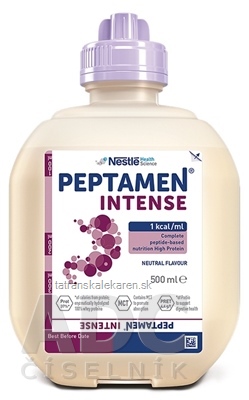 PEPTAMEN INTENSE sol (enterálna výživa) 12x500 ml (6 l)