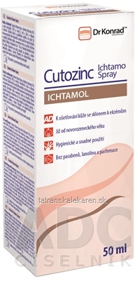 Dr Konrad Cutozinc Ichtamo Spray 1x50 ml