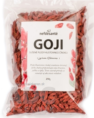 nefdesanté GOJI sušené plody kustovnice čínskej 1x250 g