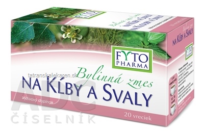 FYTO Bylinná zmes NA KĹBY A SVALY (pôvodne čaj) 20x1,25 g (25 g)