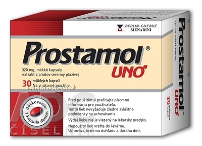 Prostamol uno cps mol 320 mg (blis.PVC/PVDC/Al) 1x30 ks