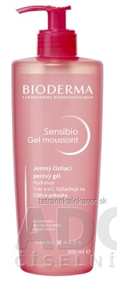 BIODERMA Sensibio Gel moussant jemný čistiaci penivý gél 1x500 ml