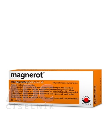 MAGNEROT tbl (blis.PVC/PVDC/Al) 1x50 ks