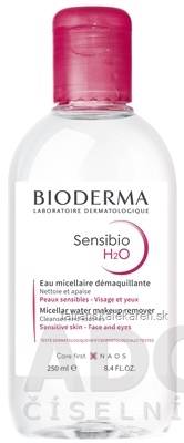 BIODERMA Sensibio H2O (V2) micelárna voda pre citlivú pleť (inov. 2021) 1x250 ml