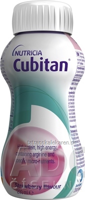 Cubitan s jahodovou príchuťou (verzia 2015, D0855) 4x200 ml