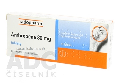 Ambrobene 30 mg tbl (blis.) 1x20 ks