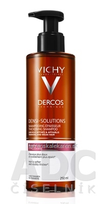 VICHY DERCOS DENSI SOLUTIONS SHAMPOO šampón pre hustejšie vlasy (MB038400) 1x250 ml