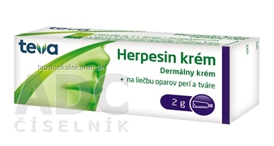 HERPESIN KRÉM crm (tuba Al) 1x2 g