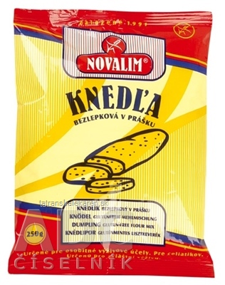 KNEDĽA BEZLEPKOVÁ V PRÁŠKU plv 1x250 g