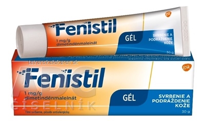 Fenistil 1 mg/g gél gel der (tuba Al) 1x30 g