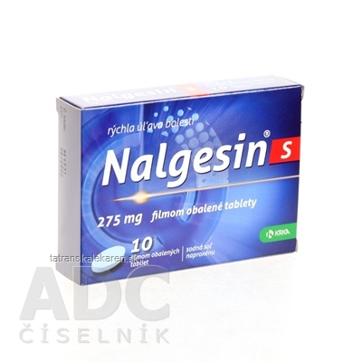 Nalgesin S tbl flm 275 mg (blis.Al/PVC) 1x10 ks