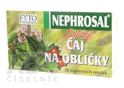 FYTO NEPHROSAL Bylinný ČAJ NA OBLIČKY 20x1,5 g (30 g)