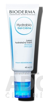 BIODERMA Hydrabio Gel-Créme ľahký hydratačný gél-krém 1x40 ml